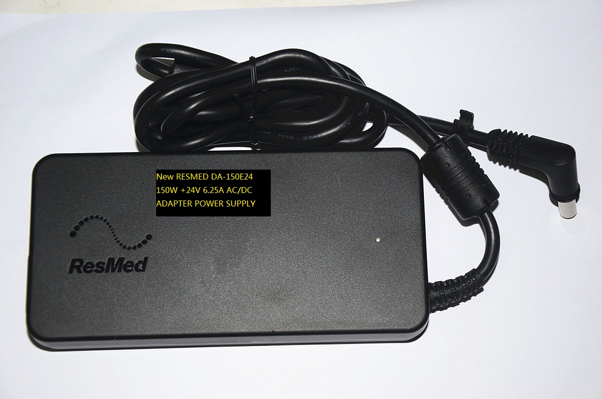 New RESMED DA-150E24 150W +24V 6.25A AC/DC ADAPTER POWER SUPPLY